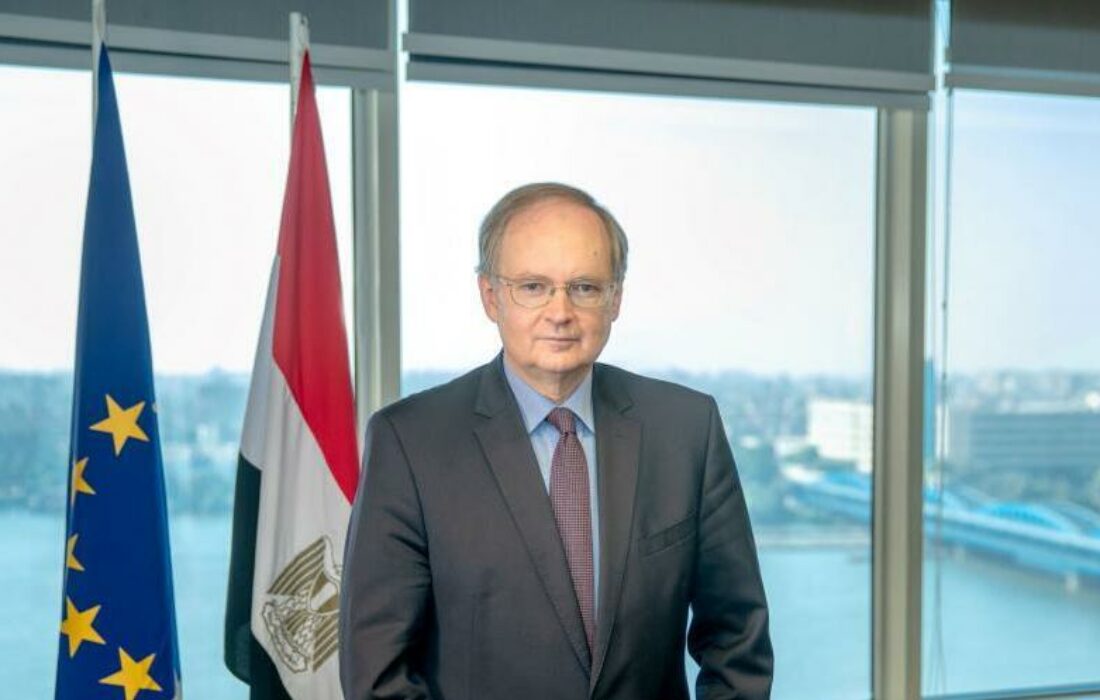 سفير الاتحاد الأوروبي بالقاهرة لـ “واية”: سنعقد مؤتمرًا لمساعدة مصر في جذب الاستثمارات خلال يونيو المقبل